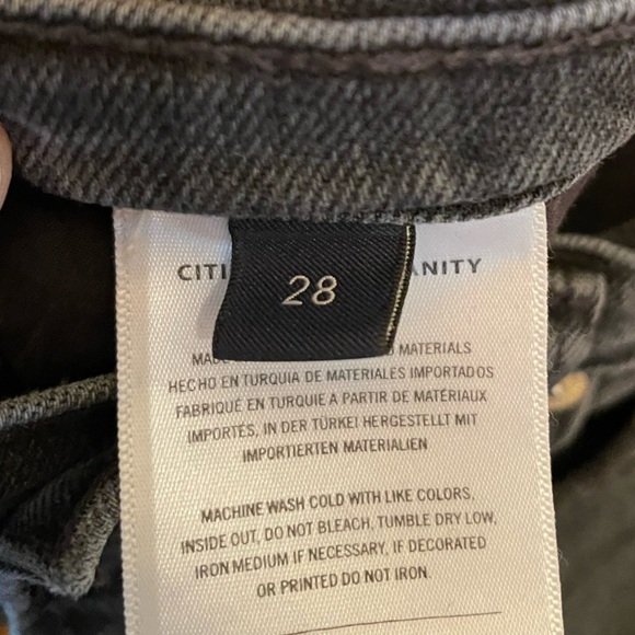 Citizens Of Humanity Midnight Blue Cropped Jeans - Picture 6 of 9